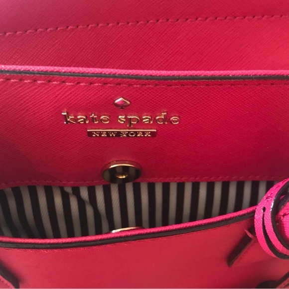 GUC Kate spade | Cameron Street Mini Candace Satchel Crossbody, Burgundy - Picture 7 of 16